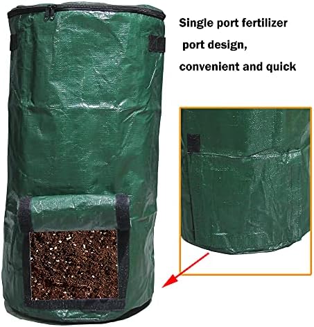 Bahçe Kompost Torbaları Kompost Torbası Açık Bahçe Bahçe Atıkları Gıda Atıkları Fermantasyonu ve Ölü Yapraklar için Kompost Torbaları