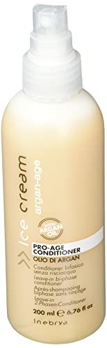 Argan Yağı ile Inebrya Ice Cream Pro-Age Saç Kremi 200 ml 6.76 oz
