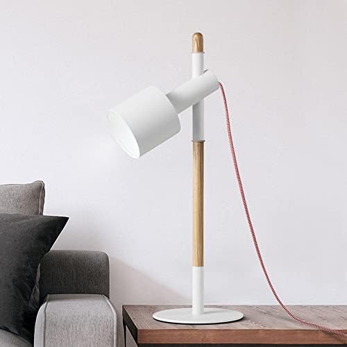 SDFDSSR Masa Lambaları Ayarlanabilir Açı Çalışma Okuma Lambası Modern Minimalist Oturma Odası yatak odası başucu lambası ahşap