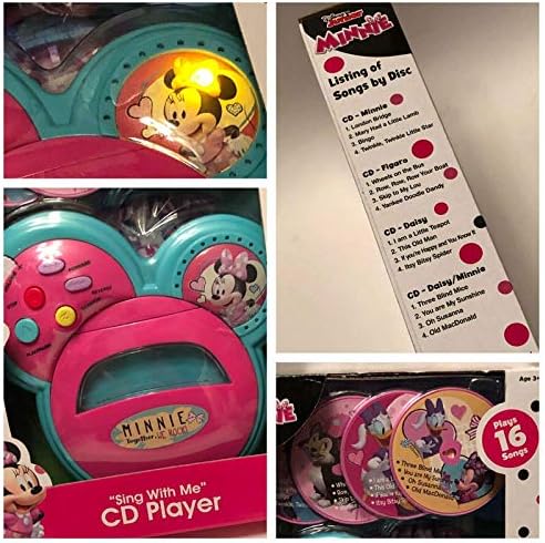 Disney Junior Minnie Clubhouse Benimle Şarkı Söyle CD Çalar-16 Şarkı-Birlikte Rock Yapıyoruz
