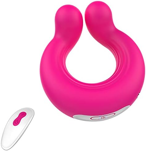 Çift Vibratör Penis ve Klitoral Stimülasyon Seks Oyuncak - Adorime Horoz Halka Vibratör ile 9 Güçlü Titreşimler, kablosuz Uzaktan