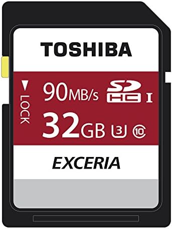 Toshiba Excerıa N302 32GB SD Hafıza Kartı 90 MB / sn 4K HD-THN-N302R0320E4