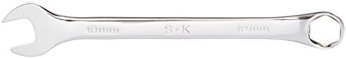 SK Profesyonel Aletler 88369 6 Noktalı Metrik Anahtar - Standart, 19 mm Kombinasyon Krom Anahtarı, SuperKrome Kaplamalı, ABD'de