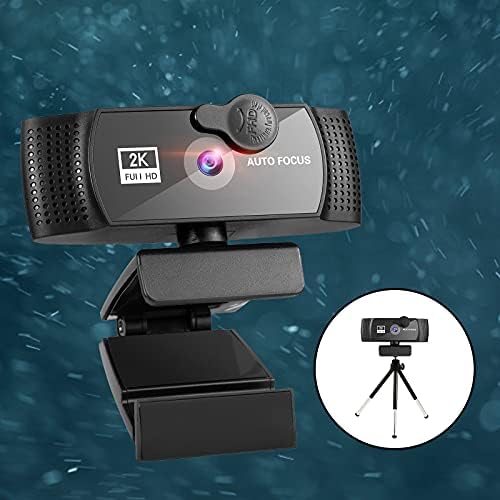 Kesoto Kamerası 1080 p w/Tripod Gizlilik Koruma USB Streaming Webcam için Oyun Streaming Online Öğrenme Otomatik Odaklama PC