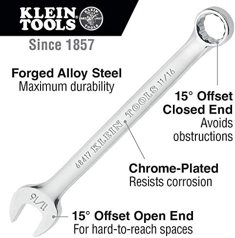Klein Tools 68412 Kombinasyon Anahtarı 3/8-İnç