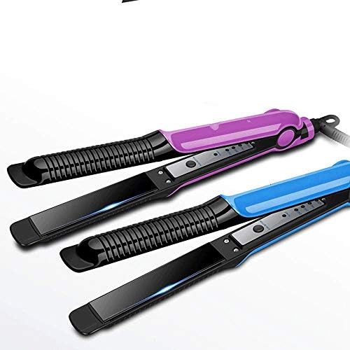UXZDX CUJUX profesyonel saç düzleştirici ve bigudi 2 in 1 - Titanyum düzleştirici Salon ısı tüm saç tipleri için-çift voltaj