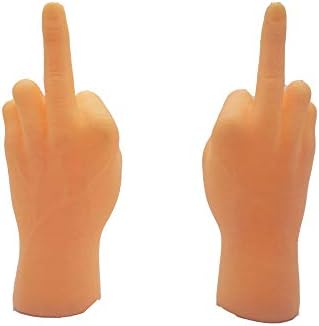 Yolococa Minik Eller Orta Parmak 10 ADET Küçük Parmak Kuklaları Mini Parmak Eller Minyatür Küçük Eller Tiktok
