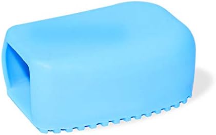 HOMUREN 1 adet Silikon Fırça Çamaşır Yumuşak Sabun Temizleme Scrubber El Washboard-C01 Pembe, 80x55x35mm
