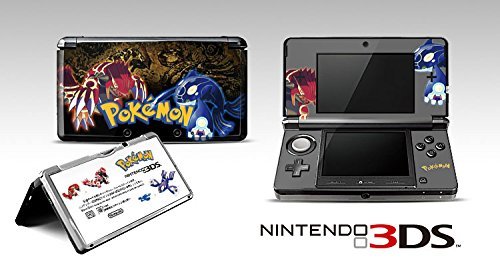 Pokemon Omega Yakut ve Alfa Safir Siyah Beyaz Sınırlı Sayıda VİNİL CİLT STİCKER çıkartma KAPAK için Nintendo 3DS Konsolu Syste