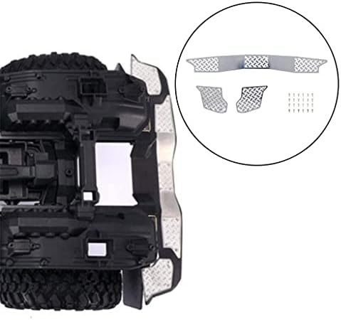 yotijay 1/10 Arka Tampon Anti-Skid Plaka Değiştirme Kiti için TRX4 için Bronco Gövde Buggy Modeli Accs