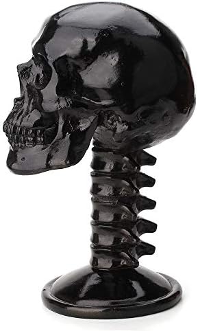 WWFF Reçine-Geri İskelet Trim Braketi Siyah Kafatası Omurga Tabanı ile Masa Üstü Decorationl Takı Almak 131826 cm