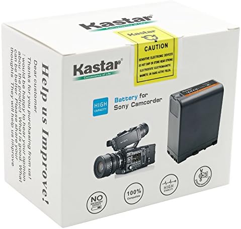 Kastar BP-U66 Pil (3X) Sony BP-U90 BP-U60 BP-U30 ve PXW-FS7 / FS5 / X180 PMW-100/150/150 P / 160 PMW-200/300 PMW-EX1 / EX1R PMW-EX3