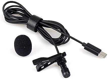 ZZNNN Mikrofon Çok Yönlü Kondenser Mikrofon Cep Telefonları Tablet Bilgisayar Kameraları için Mükemmel Ses