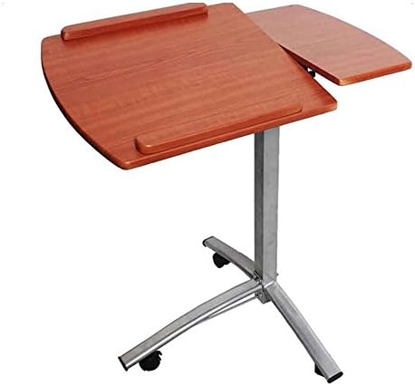 Bigkyo Laptop Standı Haddeleme Sepeti Masası Yüksekliği Ayarlanabilir Katlanır Taşınabilir Masa Ev Ofis ıçin Kahverengi 1 ADET