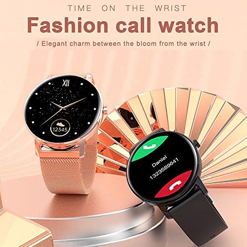 XUEMEİ akıllı saat Kadın Erkek Tam Dokunmatik Su Geçirmez Kalp Hızı Multipe Spor AMOLED 390390 HD Ekran Smartwatch (Renk: Silikon