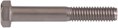 Hillman Grubu 4173 Hex Cap Vida A2 Paslanmaz Çelik Metrik M8-1. 25x20mm (8-Pack)