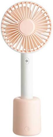 L-SHISM Hayranları El USB Fan Sallayarak Kafa masa Fanı Taşınabilir Kişisel Fan Mini Sessiz Dört Yapraklı Mini Fan için Yaz (Renk: