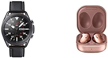 Samsung Galaxy Watch 3 (45mm, GPS, Bluetooth) Akıllı Saat-Samsung Galaxy Tomurcukları Canlı, T, Mystic Bronz ile Mystic Siyah