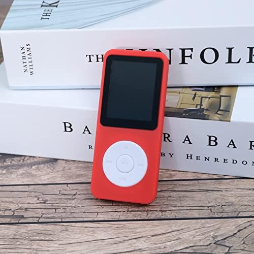 Niaviben Walkman Bluetooth MP3 / MP4 Çalar 1.8 İnç Öğrenci Walkman Müzik Çalar Destek Plug-in Kart E-Kitap 6 H Oyna (Hiçbir RAM)