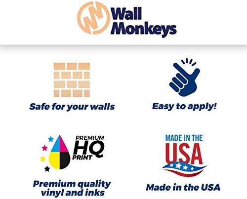 Wallmonkeys Çita Duvar Çıkartması Kabuğu ve Sopa Grafik (12 inç Y x 9 inç W) WM229544