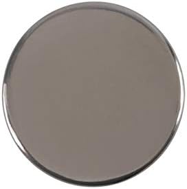 Metal Düz Kot Düğmeleri 27L Dikiş Düğmeleri Renk Antik Bakır 0.70 in 12'li Paket