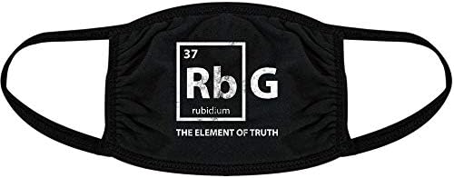 RBG Gerçeğin Unsuru Yüz Maskesi Ruth Bader Ginsburg SCOTUS Adalet Burun Ve Ağız Kaplama