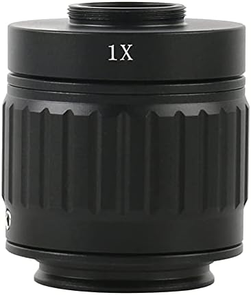 TYZK Mikroskop Kiti Dağı Lens Adaptörü Odak Ayarlanabilir Kamera Kurulum C Montaj Adaptörü için Trinoküler Stereo Mikroskop 1X0.