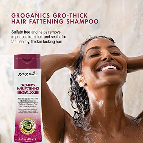 Groganics Kalın Saç Besi Şampuanı 8.5 oz