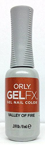 Orly Gelfx Jel Tırnak Rengi, Neon Ert, Ateş Vadisi, 0,3 Sıvı Ons