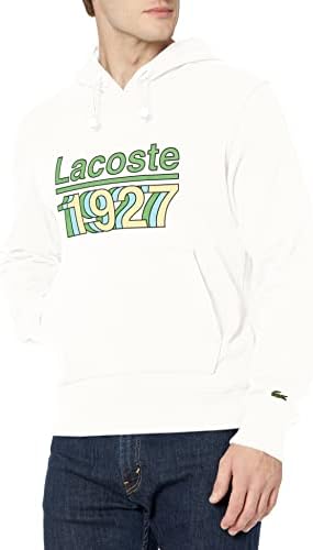 Lacoste Erkek Uzun Kollu 1927 Grafik Kapüşonlu Sweatshirt