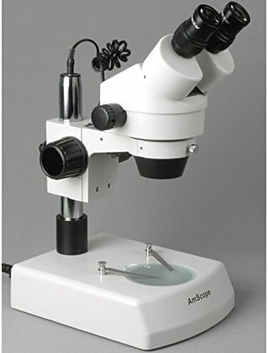 AmScope SM-2BZZ Profesyonel Binoküler Stereo yakınlaştırmalı mikroskop, WH10x ve WH20x Göz Mercekleri, 3.5 X-180X Büyütme, 0.7