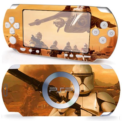 Sony PSP 2000 için Star Wars Vinil Çıkartması Cilt Sticker