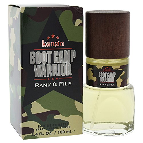 Erkekler İçin Kanon Tarafından Kanon Boot Camp Warrior Rank & File - Edt Sprey, 3.4 Ons