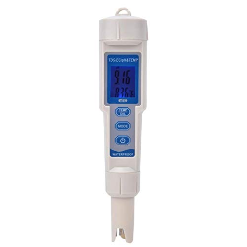 Su Kalitesi Test Cihazı, Dayanıklı Su Kalitesi Monitörü Su Deposu için Gıda İşleme için 1 X Tornavida ile Hafif