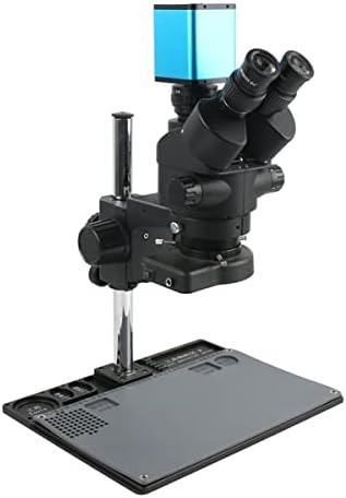 XMSH Mikroskop Aksesuarları Kiti için Yetişkin Otomatik Odaklama Otofokus Simul-Odak 3.5 X-90X Trinoküler Mikroskop Stereo Mikroskop