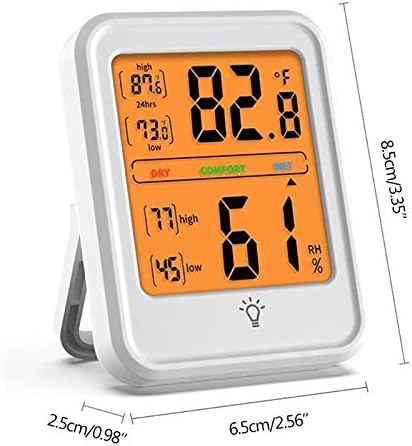 FENXİXİ Kapalı Açık Termometre Higrometre °C / ℃ Max / Min Sıcaklık Nem Monitörü