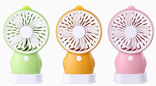 BAOBUM USB Elektrikli Fan Mini Penguen Tarzı USB Şarj Edilebilir Taşınabilir Fan (Renk: Pembe) (Renk: Pembe)