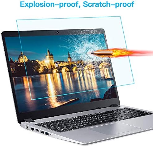 2 Paket 15.6 inç Anti mavi ışık Ekran Koruyucu - laptop İçin Anti-scratch ve Anti-Parlama Ekran Koruma, 15.6 ekran 16:9