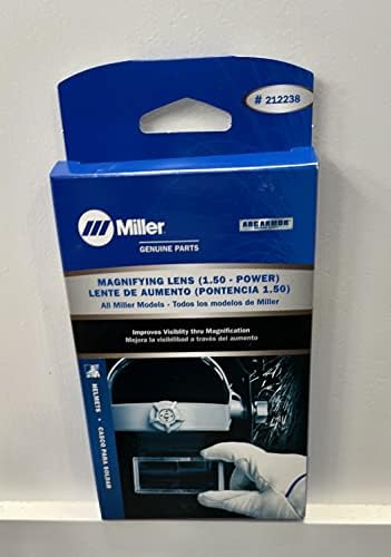 2 Paket Kaynak Kask Büyüteç Lens, 1.50 Orijinal Miller Parçaları 212238