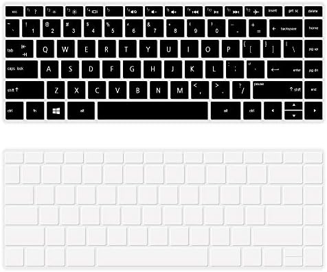 [2 Adet] 2019 2018 HP 14 inç Laptop Klavye Kapağı için / HP Pavilion x360 Klavye Kapağı 14M-BA 14M-CD 14-BF 14-BW 14-cm 14-CF