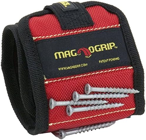 MagnoGrip 311-090 10 Paket Manyetik Bileklik, Kırmızı
