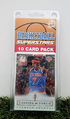 Carmelo Anthony - (10) Kart Paketi NBA Basketbol Süperstarı Carmelo Anthony Başlangıç Kiti tüm Farklı kartlar. Özel Hatıra Çantasında