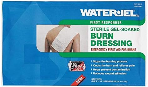 Waterjel Burn Dressing, Steril, Mavi, 18 L, PK5