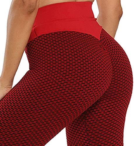Yüksek Belli Yoga Fitness Spor Dikişsiz Yoga Pantolon Popo Kaldırma Karın Egzersiz Bacak Çalışma Pantolon Yumuşak