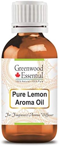 Greenwood Uçucu Saf Limon Aroma Yağı (Aroma Difüzör için Uygun) 100 % Doğal Terapötik Sınıf 1250 ml (42 oz)