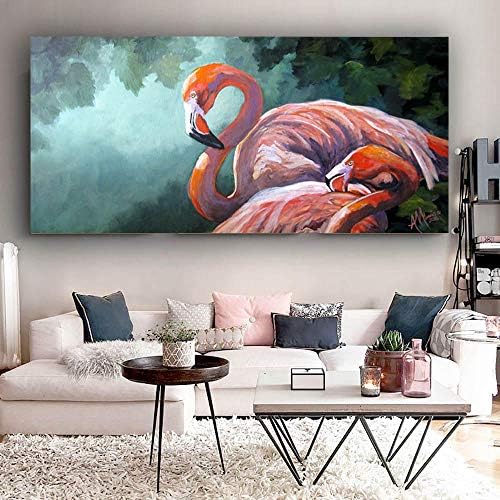 Elmas Sanat Manzara Flamingolar Uyku Elmas Boyama Kiti 5d Elmas Sanat Yetişkinler için Büyük Elmas Boyama Kristal Rhinestone