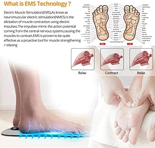 Akıllı Elektrikli Ayak Masajı Düşük Frekanslı Darbe Teknolojisi Aparatı Kan Dolaşımını Artırır Ağrıyı hafifletir Sağlık Akupunktur