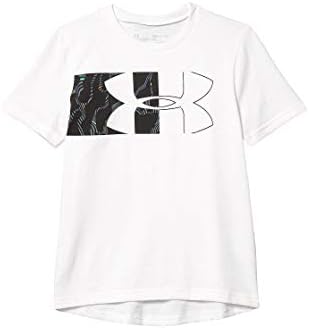 Under Armour Erkek Çocuk Split Logo Baskı Dolgu Kısa Kollu T-Shirt