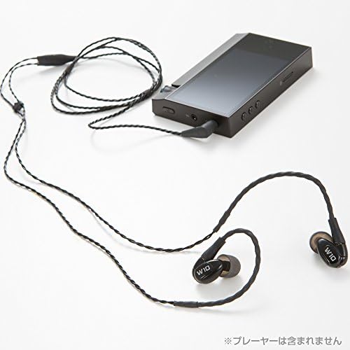 Westone Audio W10 Tek Sürücülü True-Fit Kulaklık, Mmcx Ses Kablosu ve Mikrofonlu 3 Düğmeli Mfi Kablosu, Siyah