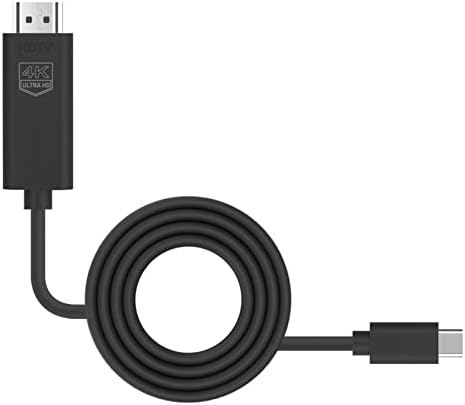 MagiDeal USB Tip C HDMI Kablo Adaptörü, HD Video Ses Çıkışı Dönüştürücü TV HDTV Video Yansıtma için Android Tablet-USB 3.1